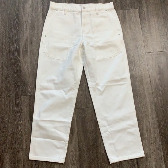 J.Crew High-Rise Patch Pocket Straight-Leg Jean - Picture 7 of 14